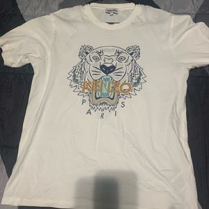 Large white KENZO shirt.